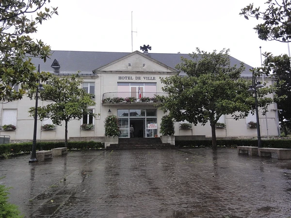 Vue aérienne ou perspective de la région de Chambray-lès-Tours et Tours, montrant le paysage urbain et périurbain du Val de Loire avec les toitures de maisons résidentielles, les routes et l'environnement local, illustrant le rayon d'intervention de l'entreprise artisanale de couverture.